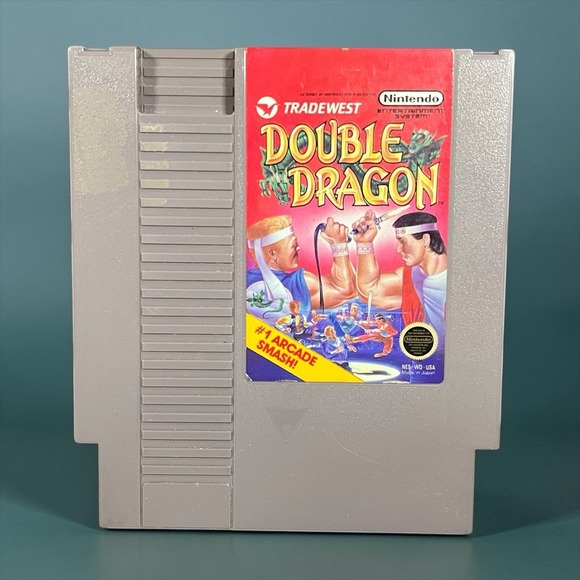 Other - Double Dragon (Nintendo NES, 1988) Video Game Cartridge Tradewest